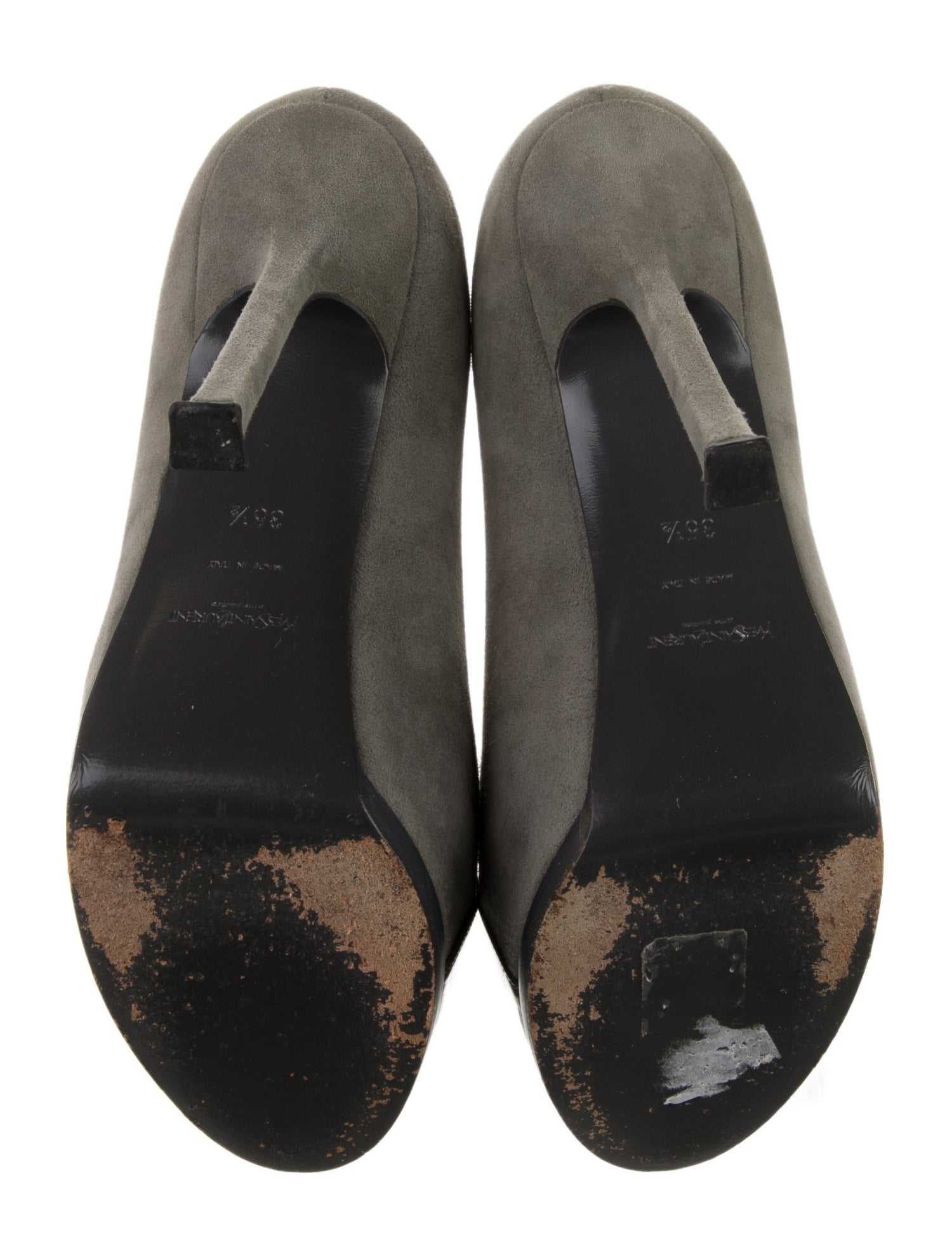 Saint Laurent Suede Pumps